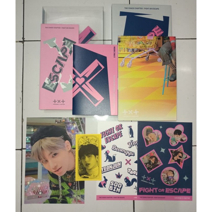Album Only TXT The Chaos Chapter : Fight or Escape (ESCAPE VERSION) Tomorrow by Together