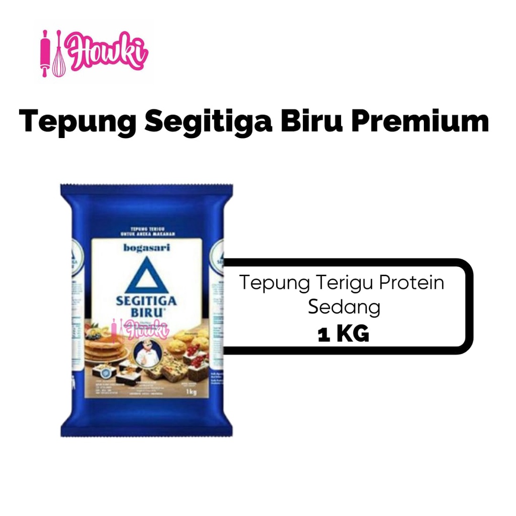 

Tepung Segitiga Biru Premium 1 Kg
