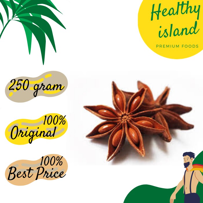 

Bunga Lawang / Pekak / Star Anise - 250 gram