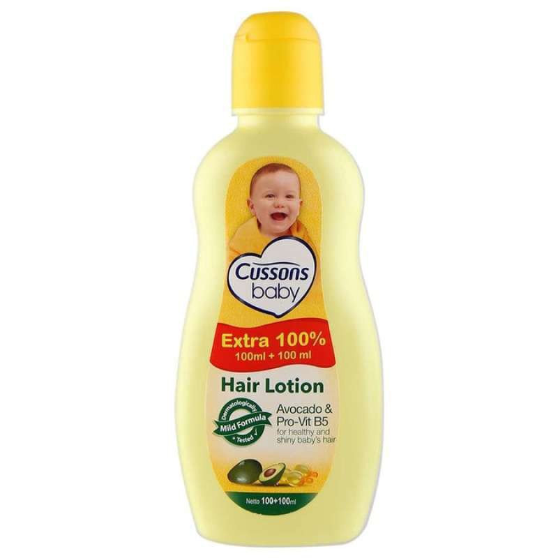 ORIGINAL Cussons Baby Hair Lotion 100ml+100ml Cusson Hair Lotion Bayi