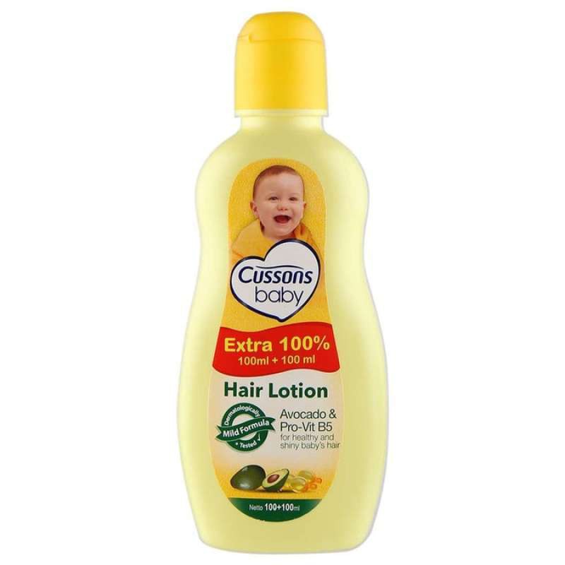 ORIGINAL Cussons Baby Hair Lotion 100ml+100ml Cusson Hair Lotion Bayi