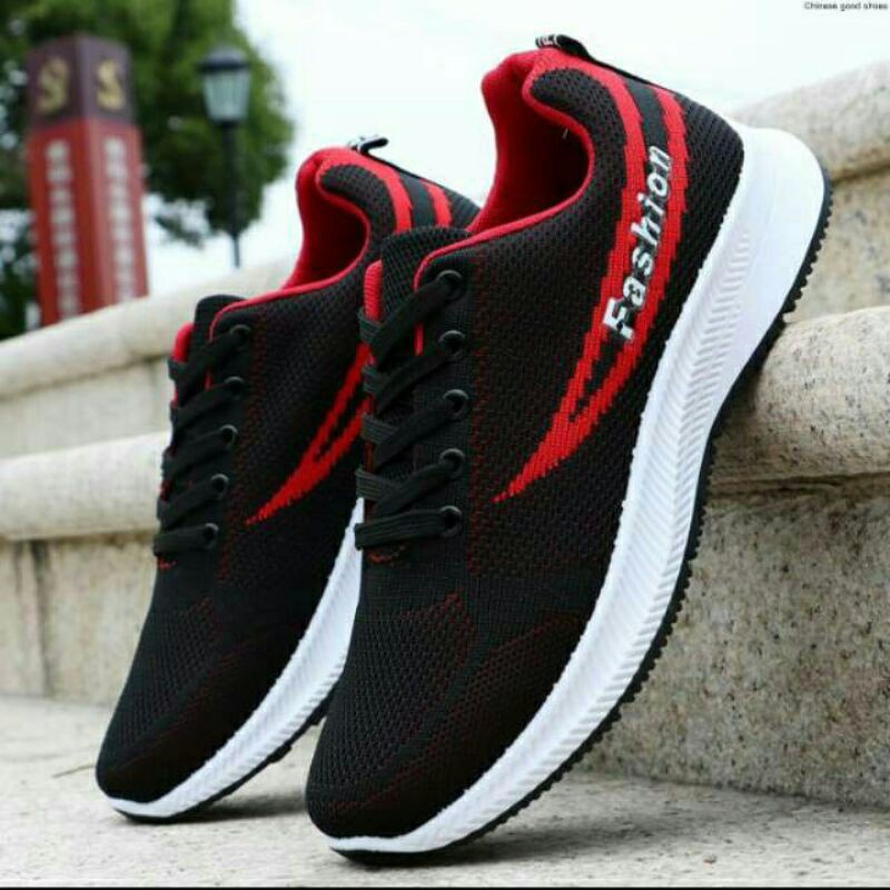 sepatu pria fashion sportr sneakers joging running terbaru