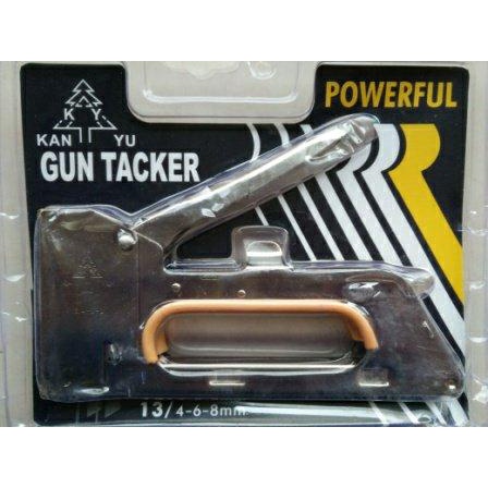

Dijual Staple Staples Steples Gun Tembak Jok Kulit Motor / Gun Tacker 4-6-8Mm Termurah