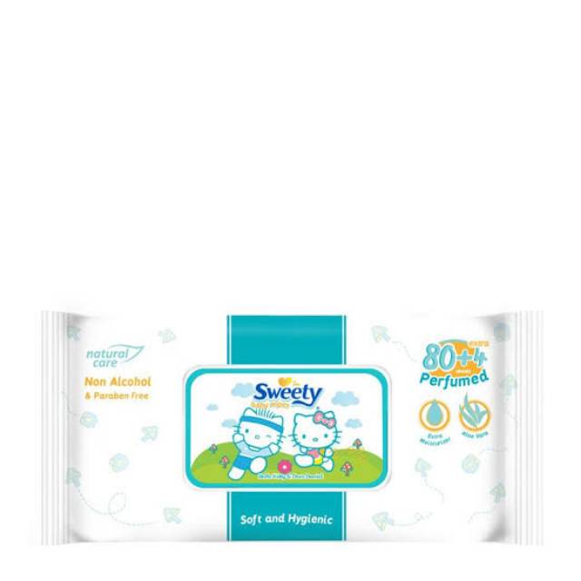 Sweety Tissue Basah Soft & Hygienic Perfumed