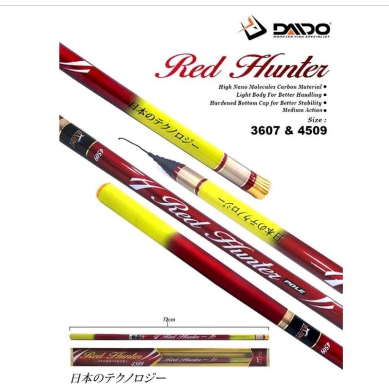 Joran Tegek Carbon Daido Red Hunter