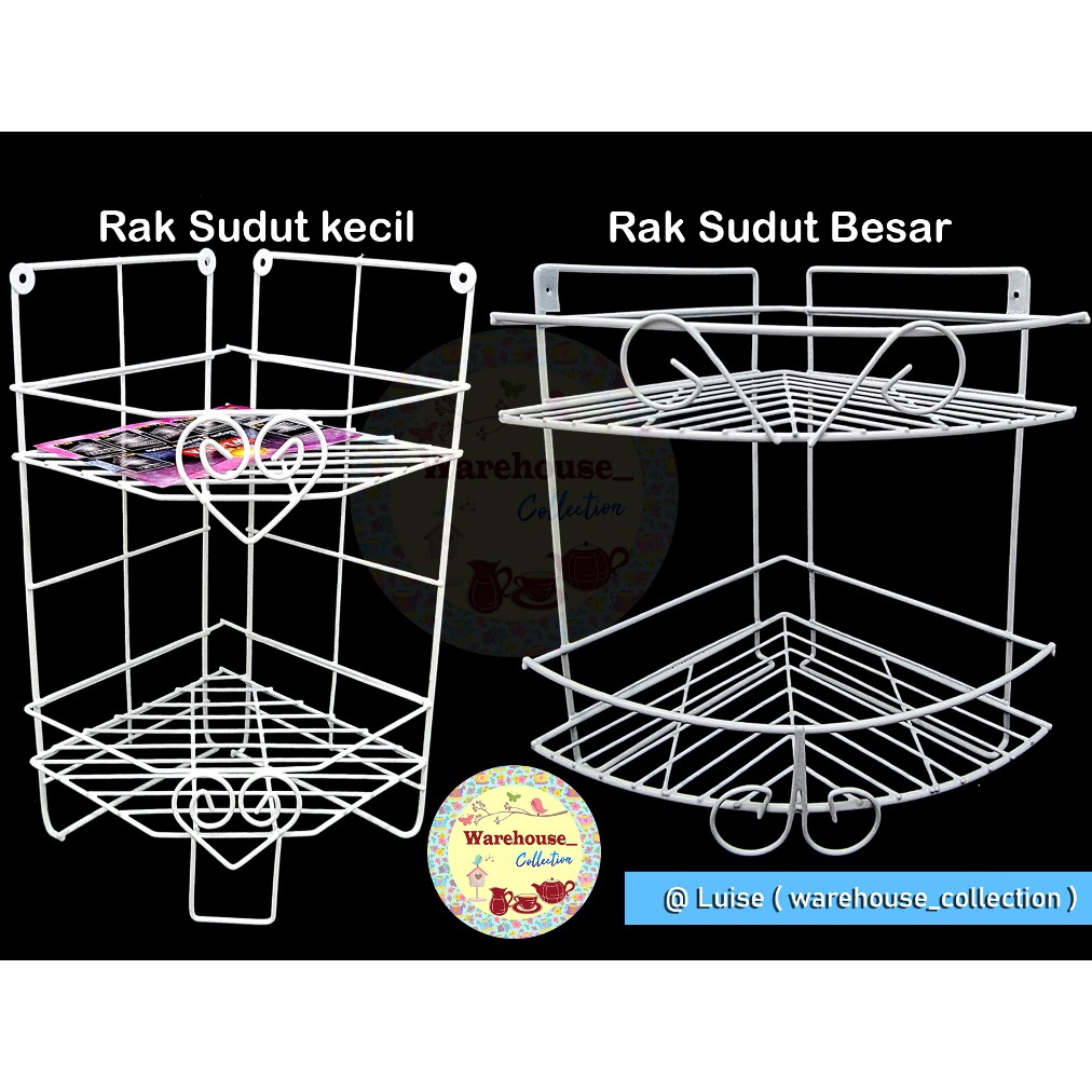 Rak Sudut Kamar Mandi Atau Dapur/rak Coating