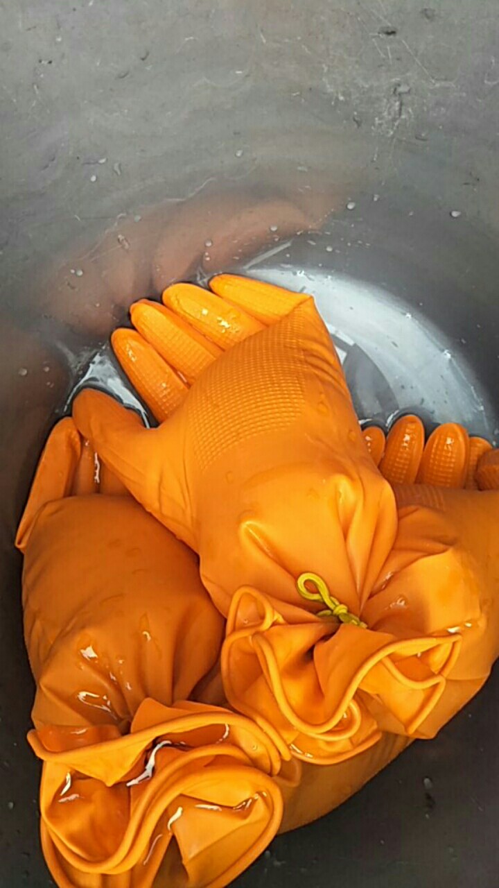 Sarung Tangan Cuci Piring Anti Air Rubber Hand Glove