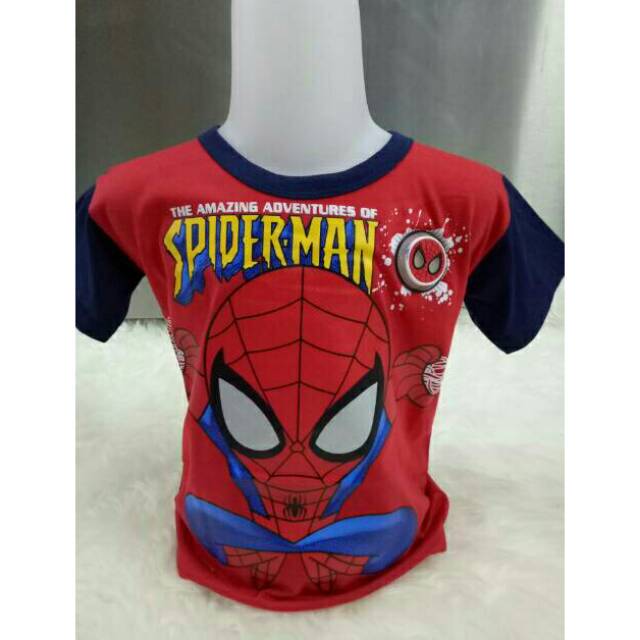 SALE Kaos anak2 spiderman