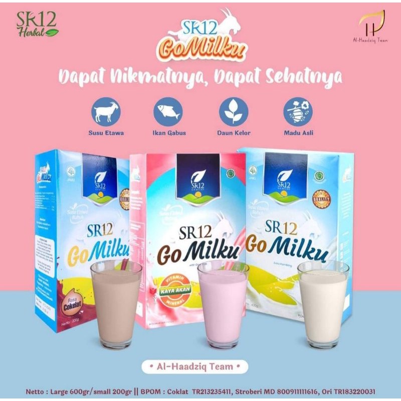 

Susu Go Milku//Susu Kambing Etawa SR12