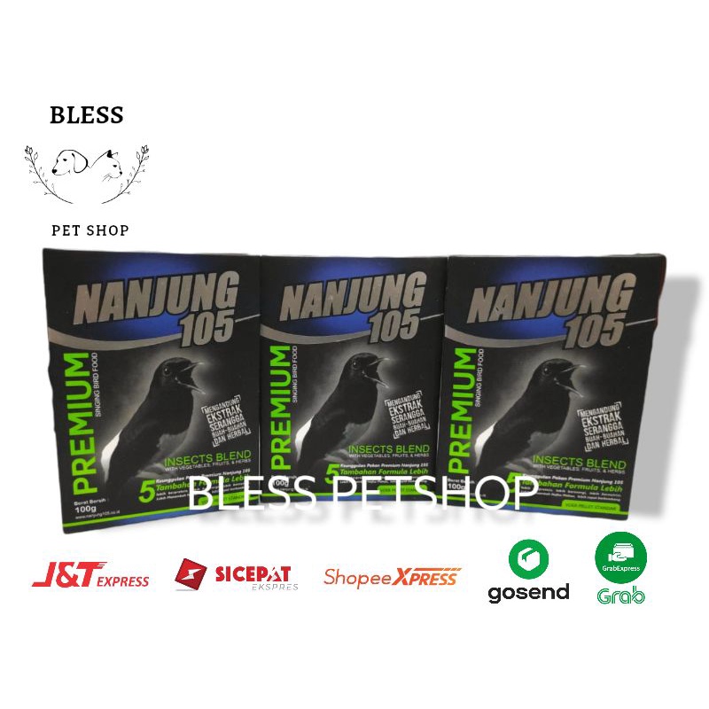 NANJUNG 105 VOER NANJUNG 105 EBOD JAYA 100 GR