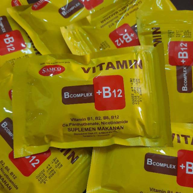 SAMCO VITAMIN B COMPLEX + B12 ISI 100 BCOMPLEX B COMPLEK
