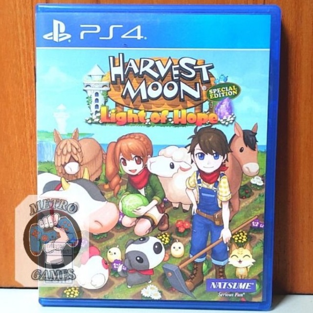 Kaset Harvest Moon Light of Hope PS4 Harvestmoon Ligt of Hope Playstation PS 4 5 Harves CD BD Game Harvesmoon Story of season one world Games Ps4 Ps5 Reg Region 3 Asia