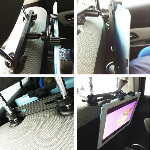 Car Holder HP di Belakang Kursi Mobil SBT-1104 Backseat Smartphone Mount Car Holder Handphone Holder