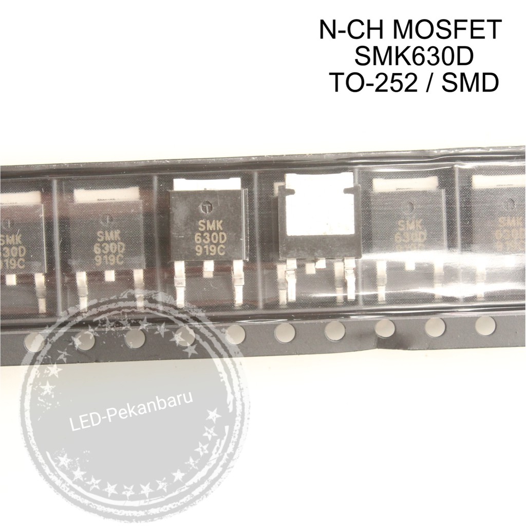 MOSFET SMK630D SMK630 SMK 630 N-CH SMD TO252