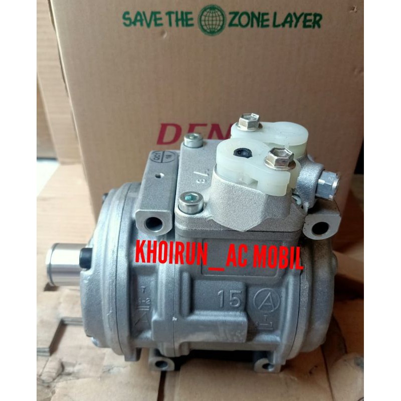 Compresor Kompresor AC Mobil Toyota Kijang Kapsul Bensin Denso Asli