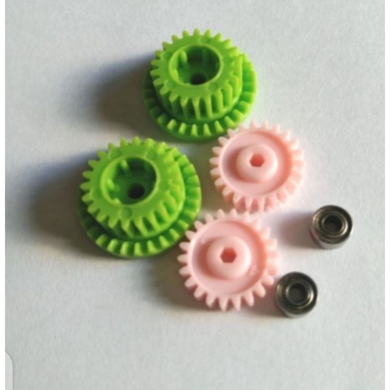 Gear Tamiya aoda 2 set plus bearing