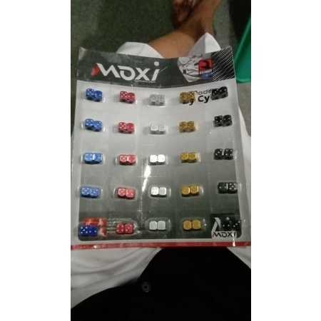 tutup pentil kereta model dadu