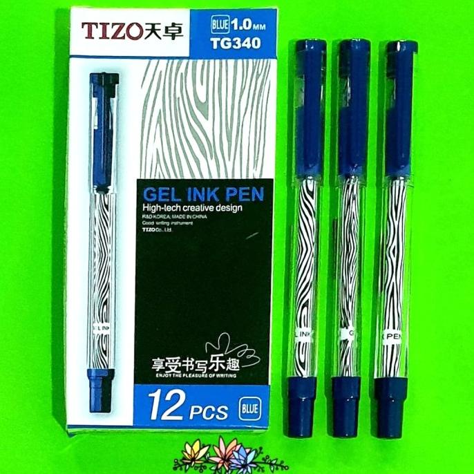 

*#*#*#*#] PULPEN GEL TIZO ZEBRA TG-340 BIRU