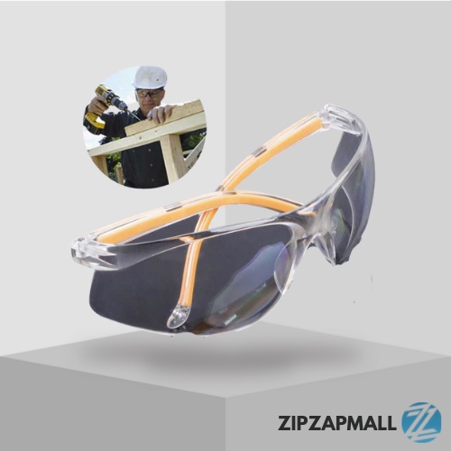 Kacamata Pelindung Kerja / Kacamata Safety Googles Work Laboratory Eyewar / Kacamata Safety Kerja Proyek Lapangan Las Bengkel Anti Silau Bening / Kacamata Laboratorium Anti Gores Pelindung Laser Debu / Alat Pelindung Mata Medis Murah Original