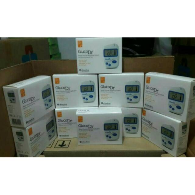 GLUCODR / GLUCO DR BIO SENSOR AGM 2100 ALAT TEST DAN STRIP GULA DARAH (BOX KUNING)