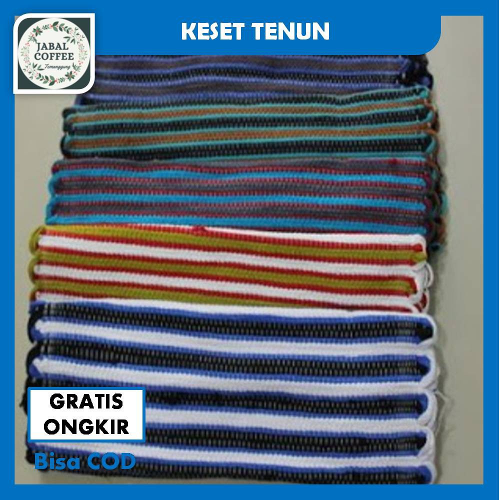 Keset Rajut Tenun Tebal / Keset Tenun Rajut / Keset / Keset Tenun / Keset Kaki Anti SelipJ78