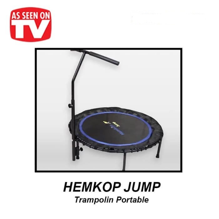 GOJEK/GRAB Hemkop Jump Alat Fitness Trampolin ANAK DEWASA Portabel Termurah Terlaris FREE SCUBA MASK