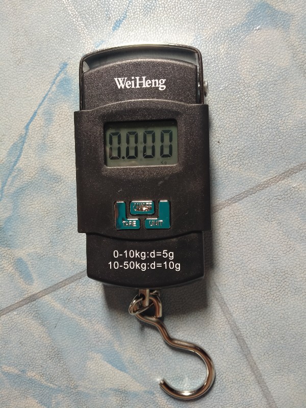 Bisa Cod - Timbangan Portable 50 Kg Protable Electronic Scale Digital Emas Ikan Kue Barang Loundry