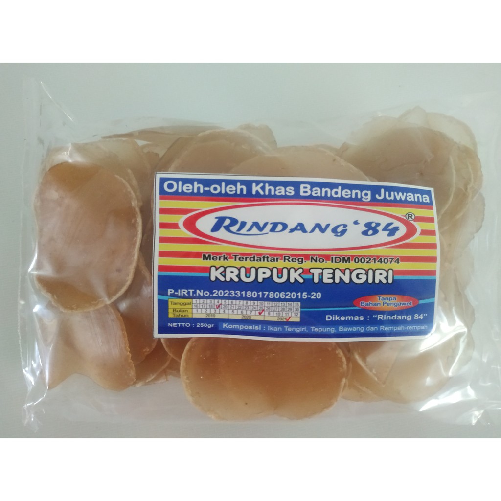 

Kerupuk Tengiri Lezat Rindang 84