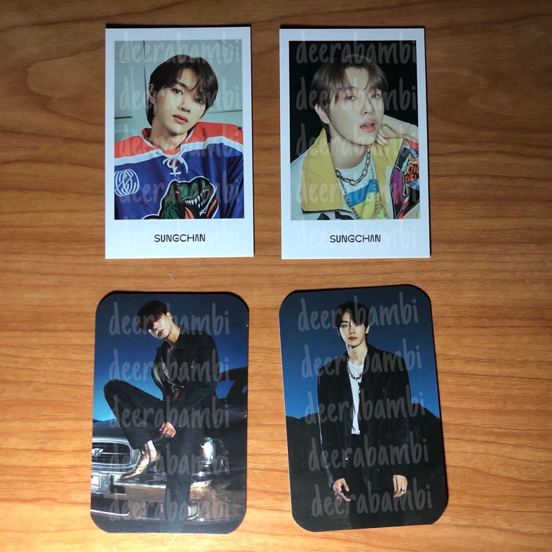 [ BOOKED ] PHOTOCARD SUNGCHAN JENO TIN CASE POLAROID MINI KOLBUK 90's LOVE NCT 2020