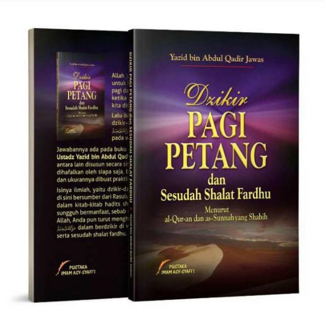 Buku Saku Dzikir Pagi Dan Petang Dan Zikir Setelah Sholat Sesuai Sunnah Ustad Yazid Jawaz Shopee Indonesia