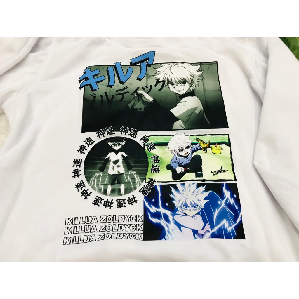 Jaket Killua Bloodlust Hunter X Hunter Anime Manga Premium Unisex