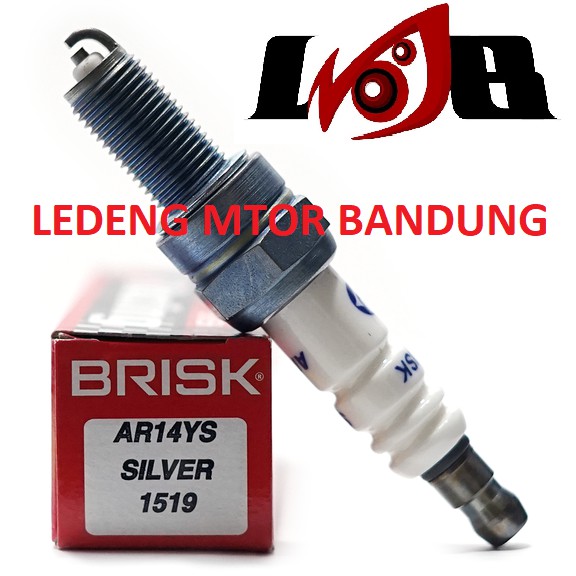 AR14YS Brisk Silver Racing Busi Karisma Blade Beat Vario Nmax MX FU