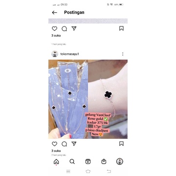 Gelang VanCleef rose