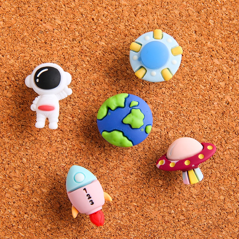 5 Pcs Creative Mini Space Series Deco Pushpins