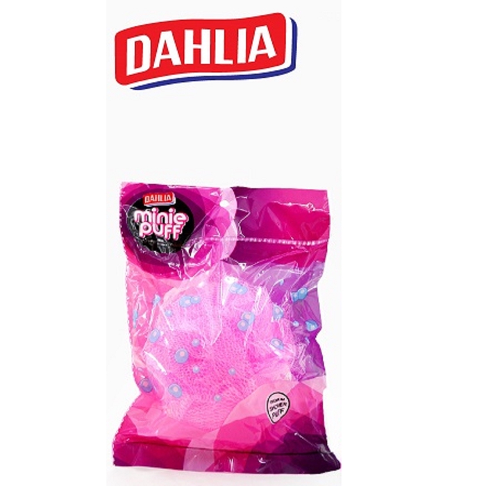 Dahlia Minie Puff MP-28 Spon Sabun Mandi Sponge Shower Minie Puff