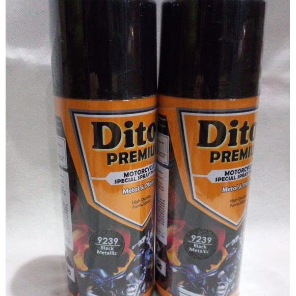 Pilok Pilox DITON Premium Warna METALLIC BLACK / HITAM METALIK (9239) 400cc / 400ml