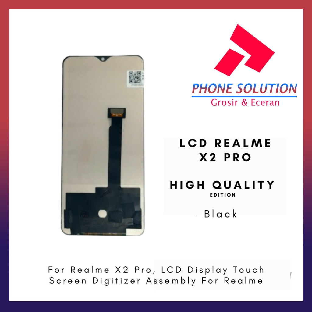 LCD Oppo Realme X2 PRO ORIGINAL 100% Fullset Touchscreen // Supplier LCD Realme - Garansi 1 Bulan