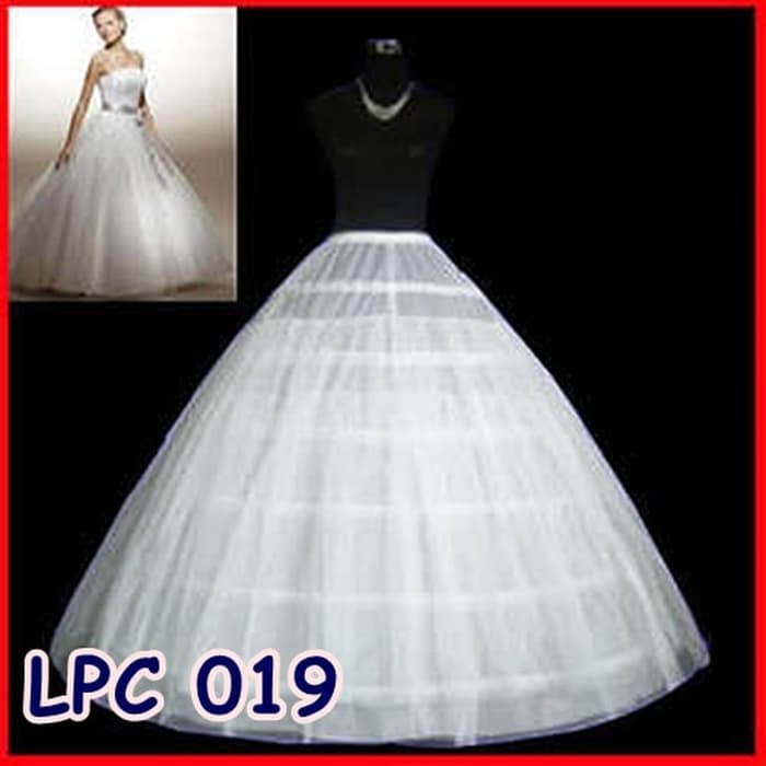 Bridal Long Petticoat -Jual Petticoat Wedding- Petticoat Murah- Lpc019