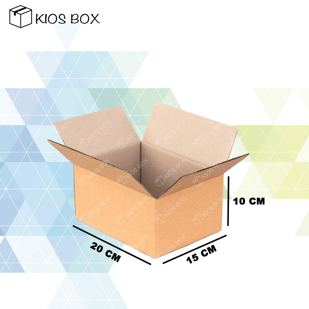 

Kardus Polos Karton Box 20x15x10