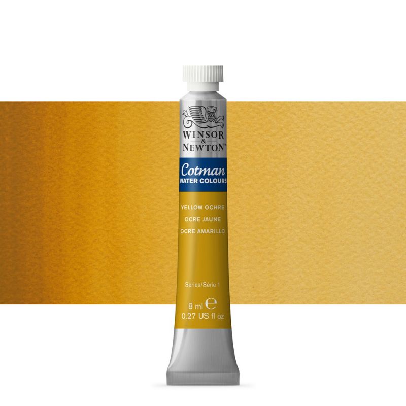 

CAT AIR COTMAN WATER COLOUR TUBE 8 ML YELLOW OCHRE WINSOR & NEWTON