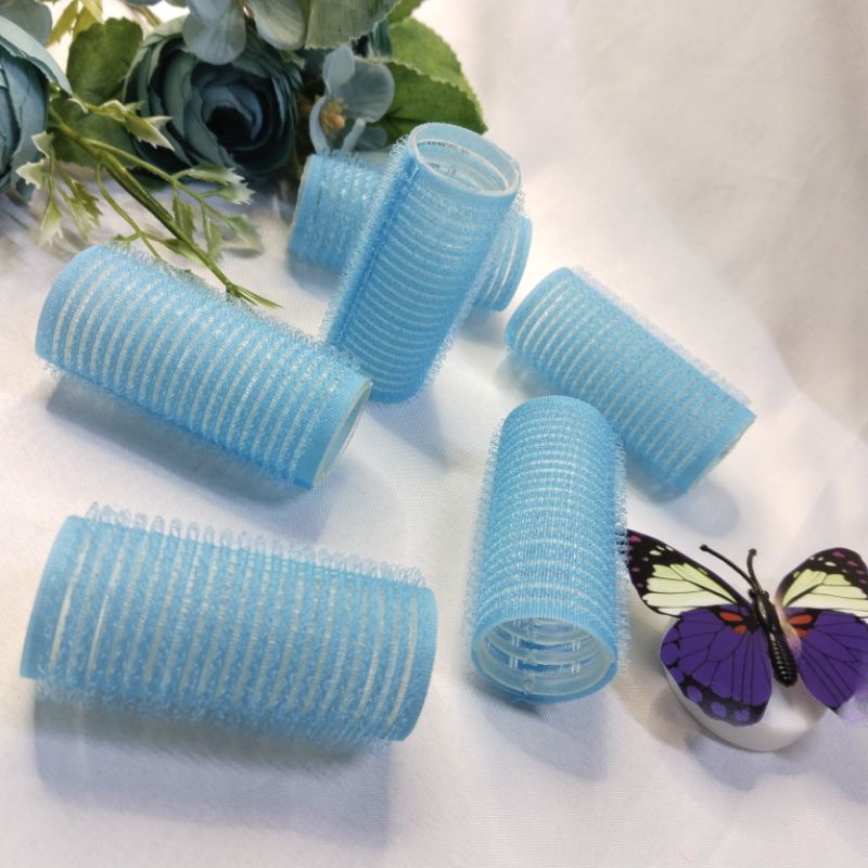 [Ecer] Roll Rambut Gulungan Rambut Satuan Roll Rambut Keriting Hair Curler Rol Keriting Ikal Curly Rambut Murah-8