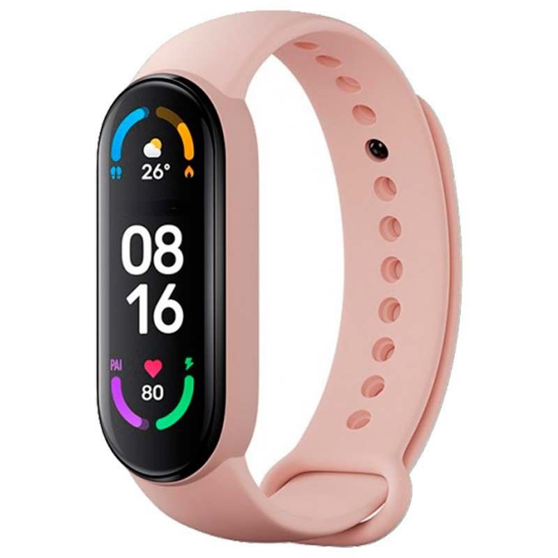 SMARTBAND M6 MI6 JAM TANGAN SMARTBAND CUSTOM WALLPAPER - PINK PITCH