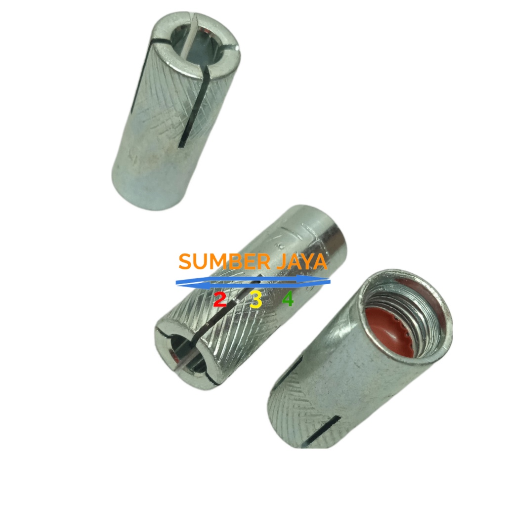 Dynaset M3/8 x 12 x 40/ Dinaset / Dynaset murah / Dinaset Murah / Drop In Ancho