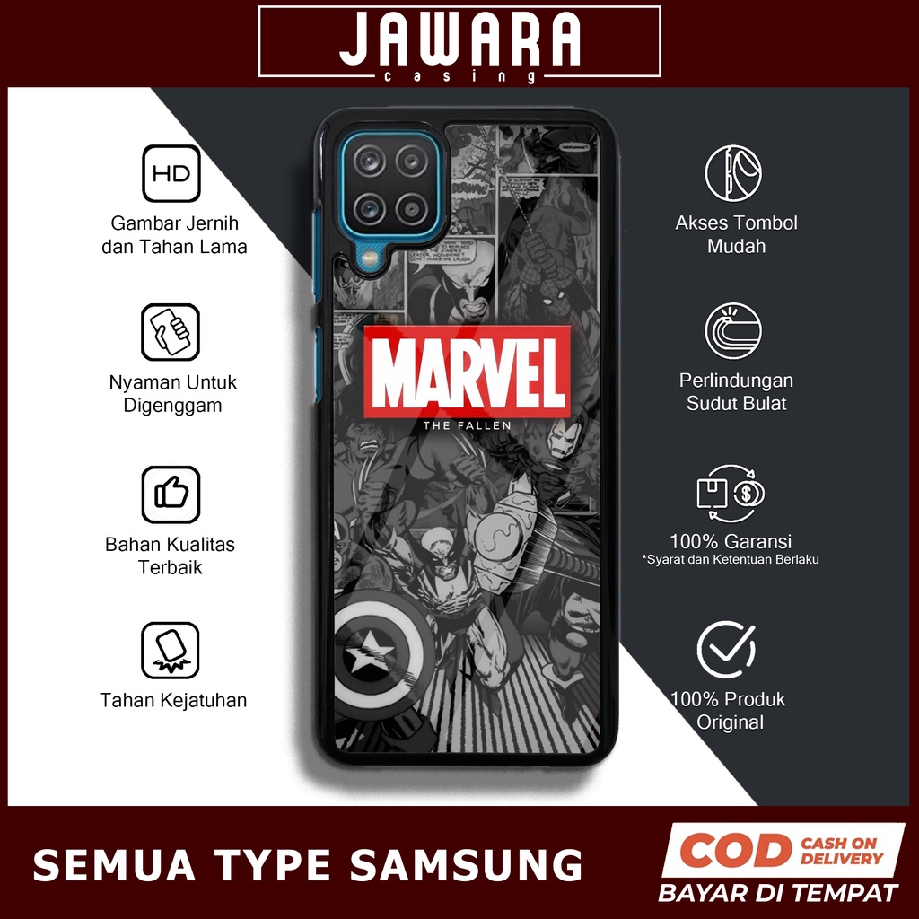 Case Samsung A12 Case Hp Samsung A12 Premium Glossy Jawara Casing [MRV1] Casing Hp Samsung A12 Aesth
