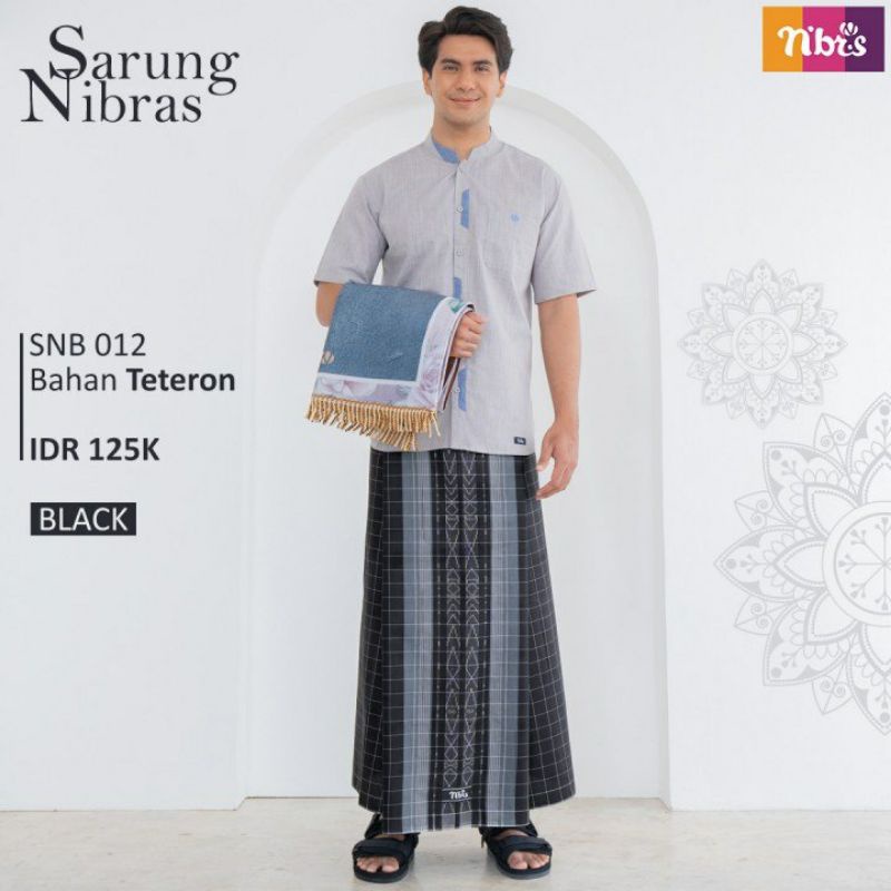 Sarung Premium - Sarung Pria Lebaran - Sarung Pria Motif Simpel - Original Nibras