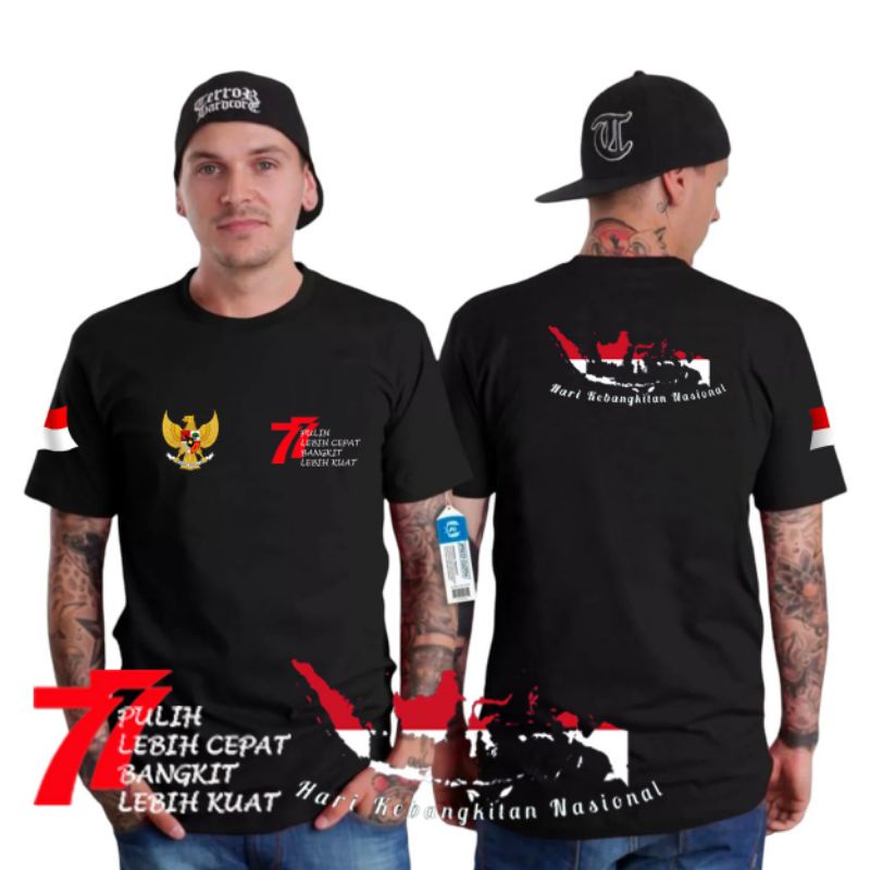 KAOS KEMERDEKAAN RI GAMBAR DTF SUPER BAGUS BEST SELLER GERCEP ORDER