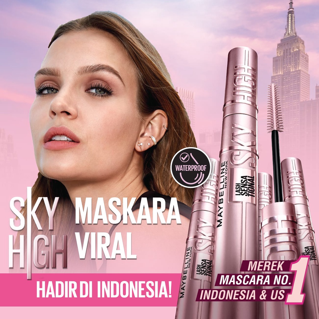 ❤️ MEMEY ❤️ MAYBELLINE Sky High Waterproof Mascara Lash Sensational