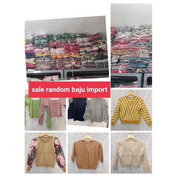 all item import &amp; super sale random..tidak bisa dipilih