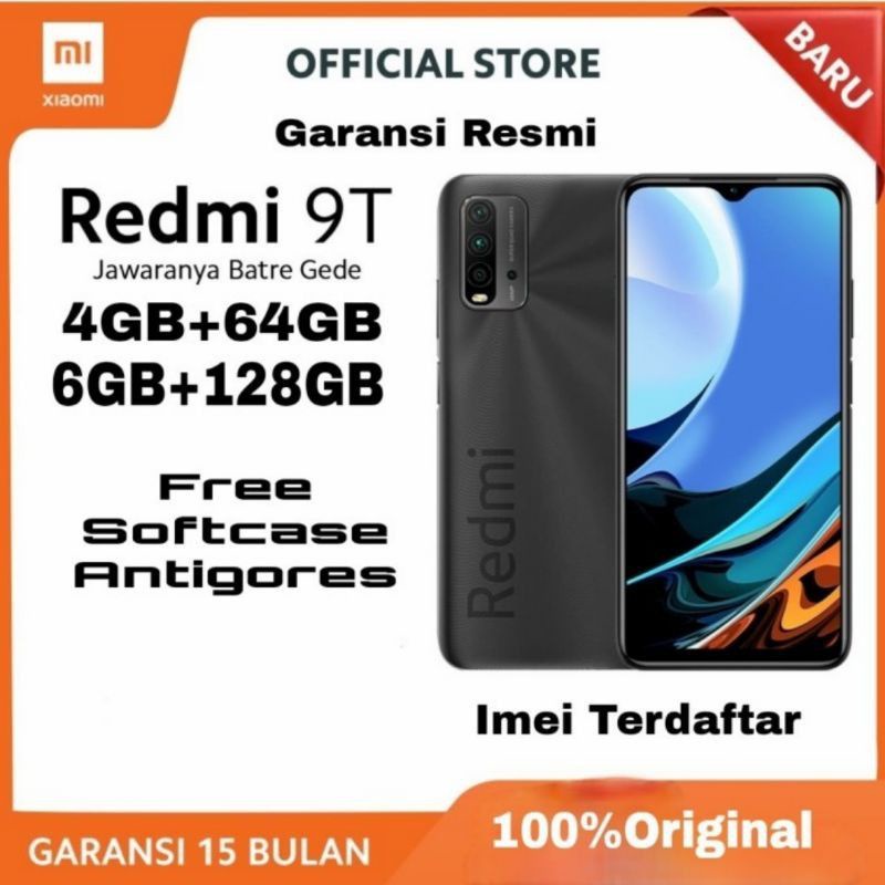 Xiomi Redmi 9T Garansi Resmi Tam