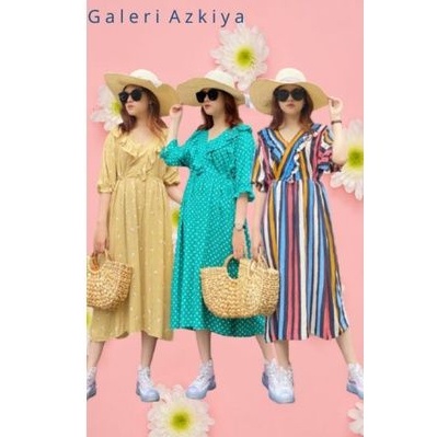 BISA COD FEMY DRESS / DRESS KOREA / DRESS YAYUKU / DRESS KIMONO PENDEK / DASTER KIMONO PENDEK / DAST